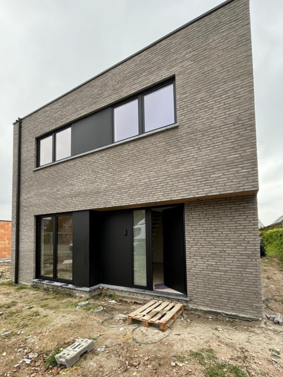 Lopend project: Nieuwbouwwoning Berlare