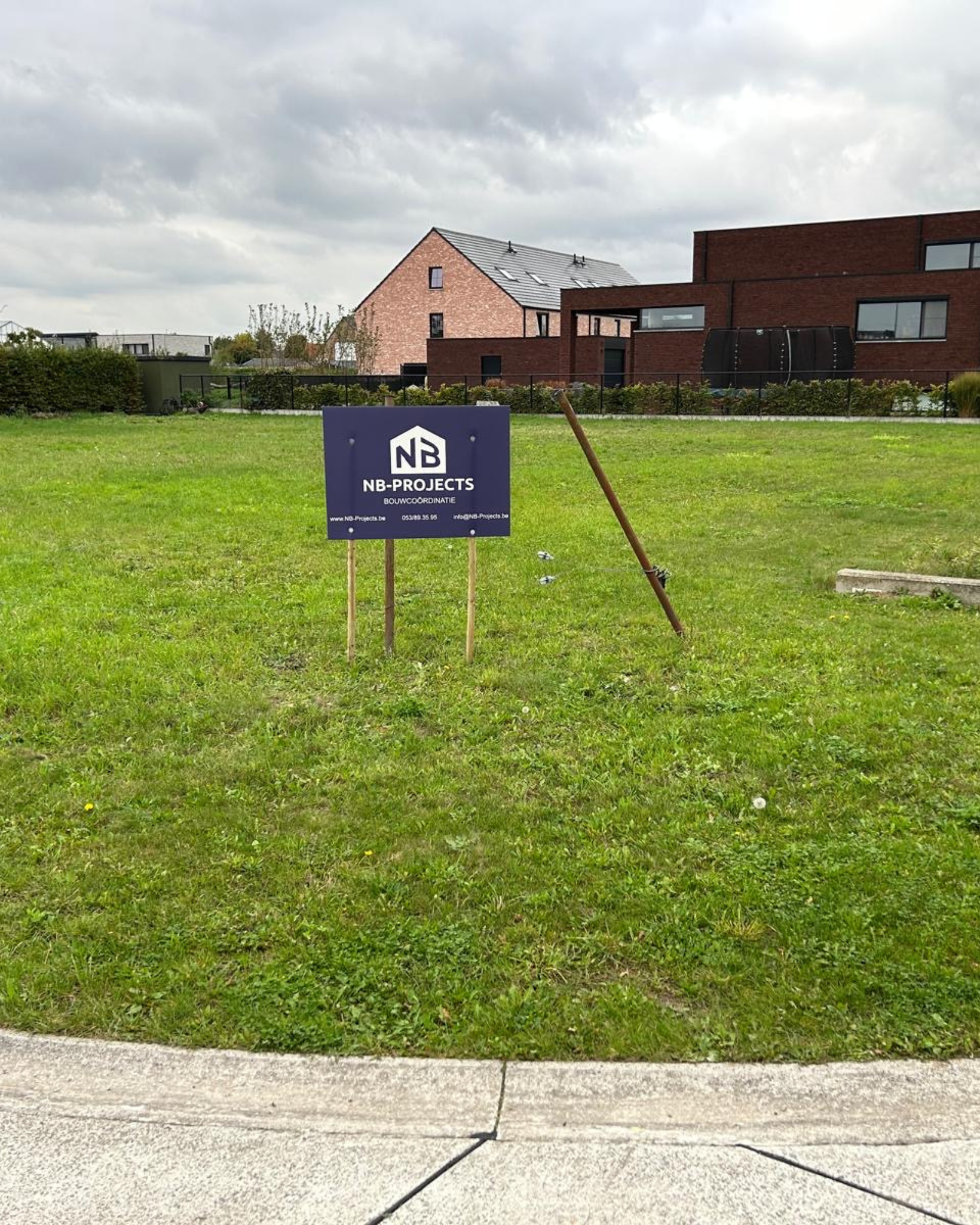 Een nieuwbouwwoning die ingepland is voor te beginnen in Lochristi