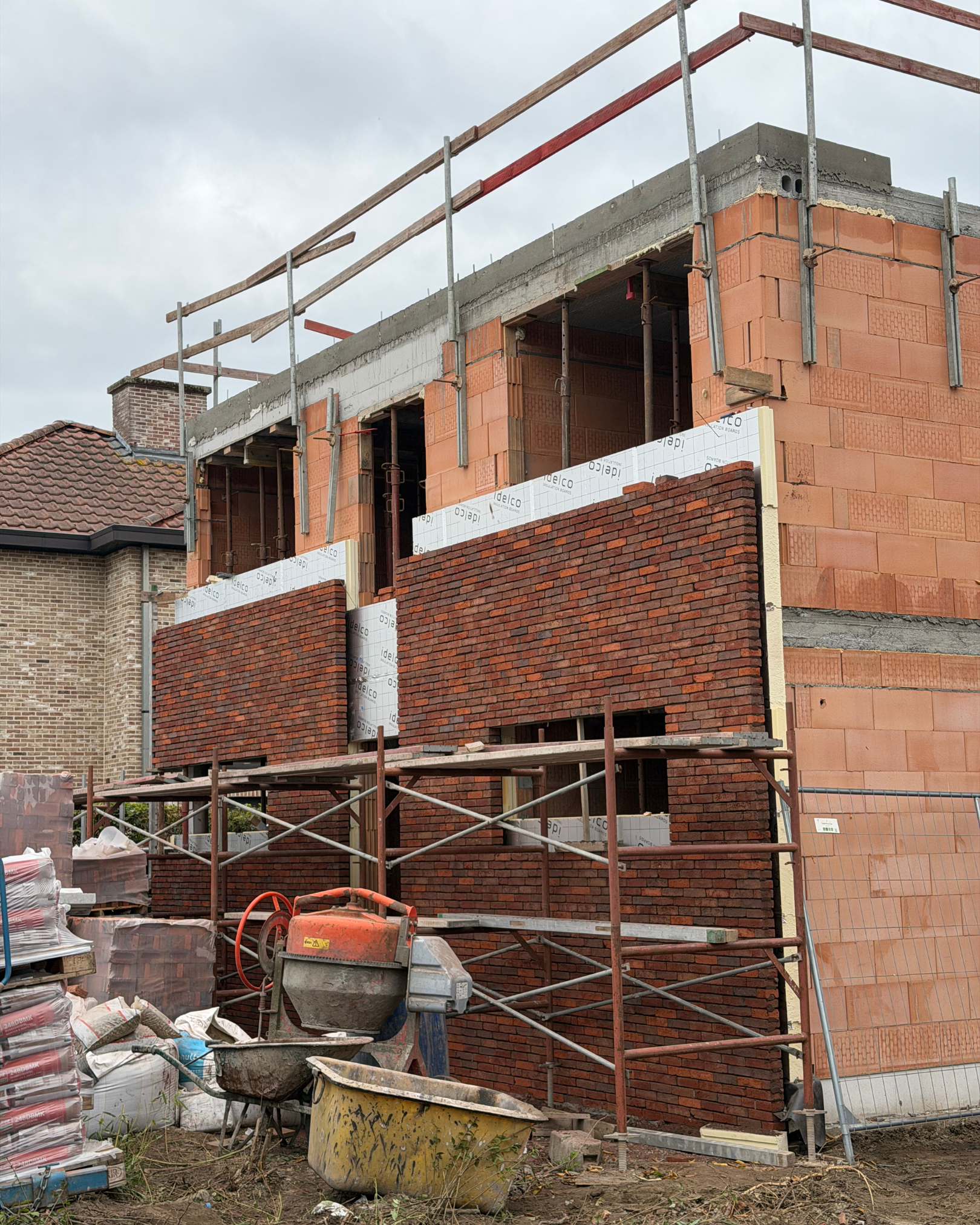 Nieuwbouwprorject dat gecoördineerd wordt door NB-Projects