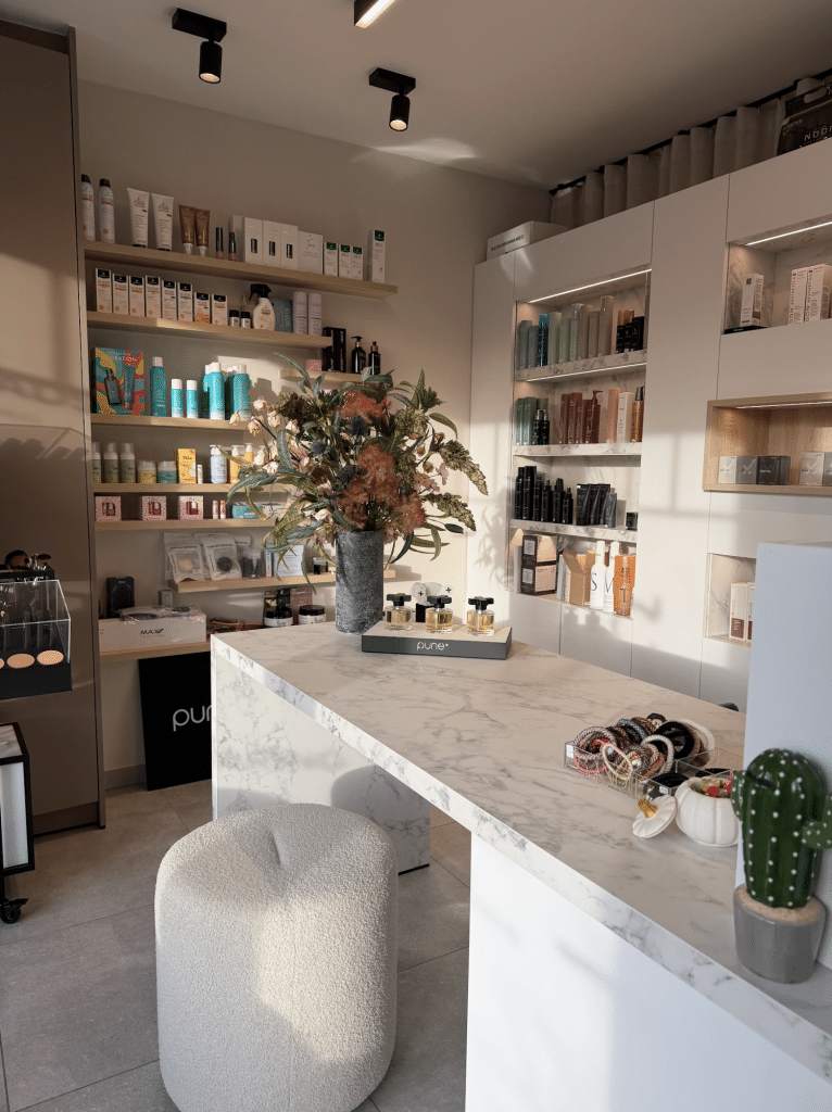 interieur nieuwbouw kapsalon